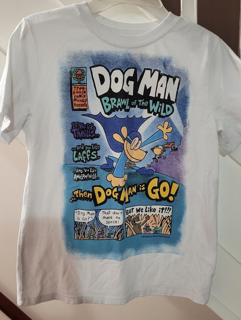 Boys Dog Man Graphic Tee